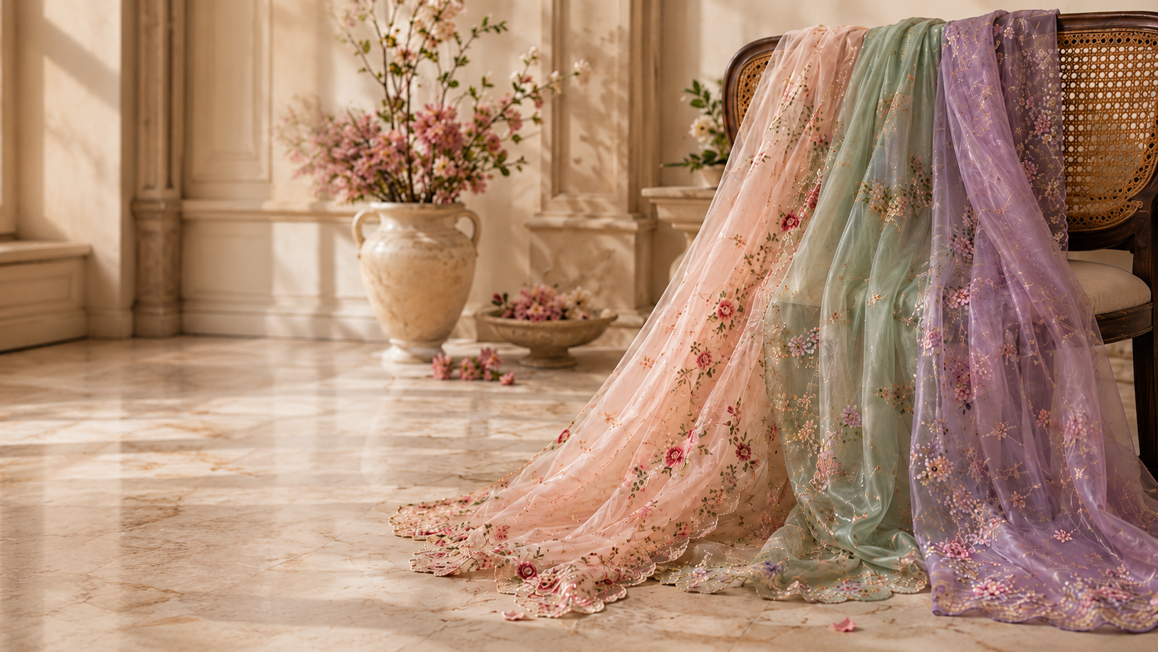 Organza Dupattas